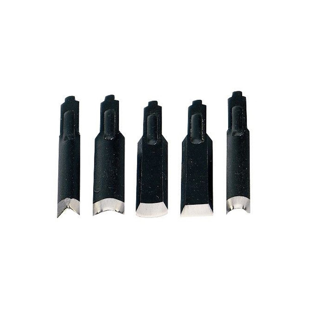 Proxxon 28572 Replacement carving blades for MSG 5 pieces