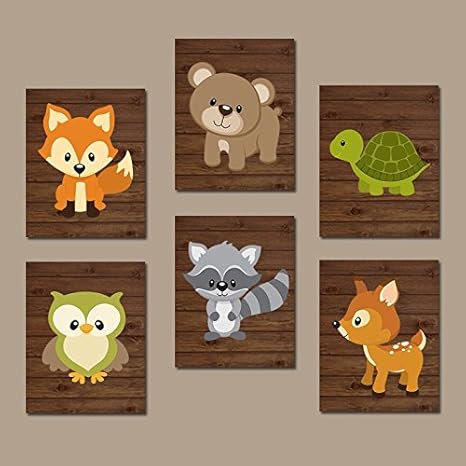 forest themed nursery decor