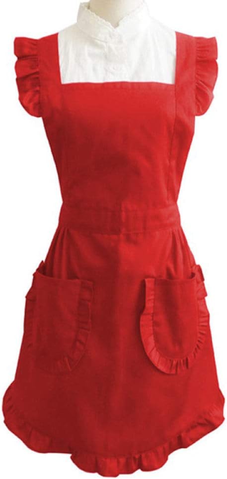 エプロン 女性用 おしゃれ エプロン 女性アジャスタブルポリエステルコットンフリルエプロンフローリストウェイトレスメイドコーヒーショップパティシエシェフクックワークウェアベーカリーフラワーティーハウスユ Koobk エプロン 通販 Amazon