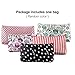 LuckyFine New Women's Waterproof Cosmetic Coin Cellphone Makeup Cloth Pouch Bag Purse Case（Send Random）