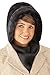 Faux Fur Winter Hat with Attached Scarf