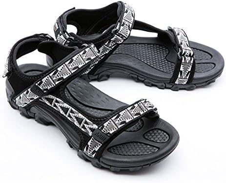 AKIII CLASSIC Unisex Casual and Outdoor Sandals Mario (9, GREY ETHNIC)