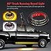 Partsam Truck Running Board LED Lighting Kit 48