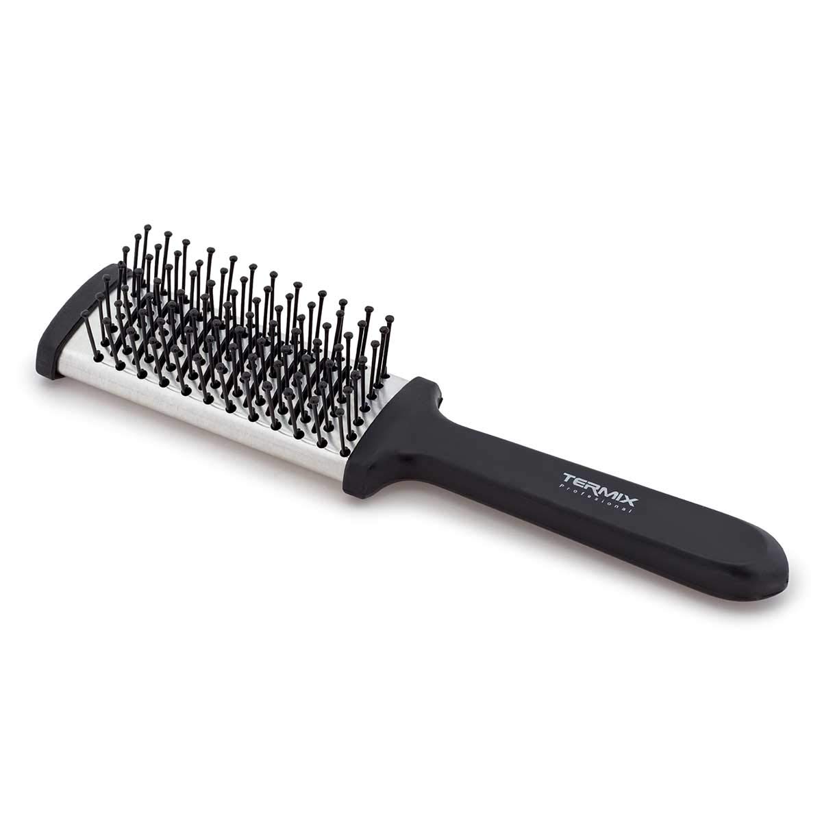 Termix Flat Thermal Hairbrush Professional Flat Brush for Detangling that Provides An Ultra-Straight Hair Effect Small Size
