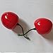 GOOTRADES Artificial Lifelike Simulation Red Cherries Fake Fruit for Party Decoration (Pack of 50)