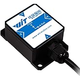 [Industrial-Grade Accelerometer+Inclinometer] HWT901B-TTL MPU9250 9-axis Gyroscope+Angle(XY 0.05&deg; Accuracy)+Digital Compass+Altitude, IP67 Rating, RM3100 Magnetometer Compensation and Kalman Filtering