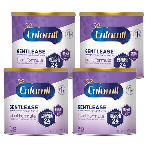 Enfamil Gentlease Baby Formula, Clinically Proven to Reduce Fussiness