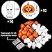 SHEOO 43 Inch Ghost Windsock and Spinners - Includes Hanging Clip - Halloween Hanging Decoratio