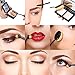 Spaire Makeup Brushes 10 Pieces Oval Makeup Brush Set with Soft Fiber Hairy Toothbrush Shaped Design for Both Wet and Dry Powder