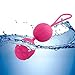 Premium Pleasure Weighted Kegel Balls Silicone Sphere Tighten & Tense Jiggle Balls Bladder Control & Pelvic Floor Exercises for Women: Beginners & Advanced(Pink)