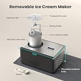 Acmenjoy 2L Ice Cream Maker with Compressor 3 in 1 No Pre-Freeze view 5