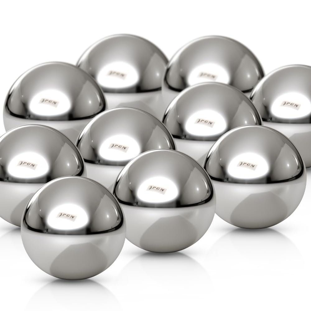 Photo 1 of (10 Pieces) PGN - 3/4" Inch (0.75") Precision Chrome Steel Bearing Balls G25