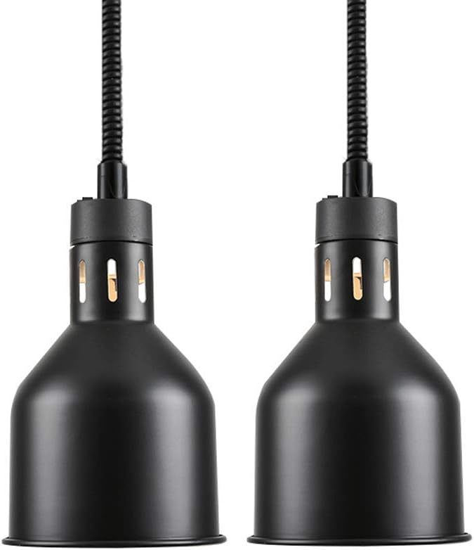 Speisenwärmer Lampe 250W - Höhenverstellbar Für Buffet & Restaurant