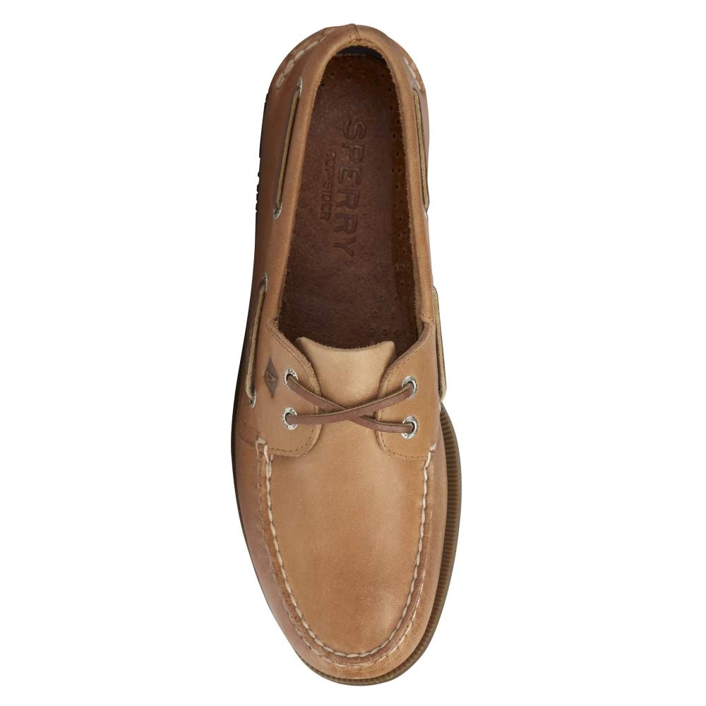 Sperry Men's Authentic Original 2-Eye Boat Shoe, Sahara, 11 M US