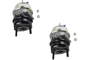 Mytee Products 2 Pack T18/24 DD Disc Spring Brake Chamber - 3/8"-18 NPTF Ports 2.25" / 57mm Stroke Permanently Sealed for Safety Spring Chamber Replaces Bendix K132352 K043294, Freightliner BWK132352