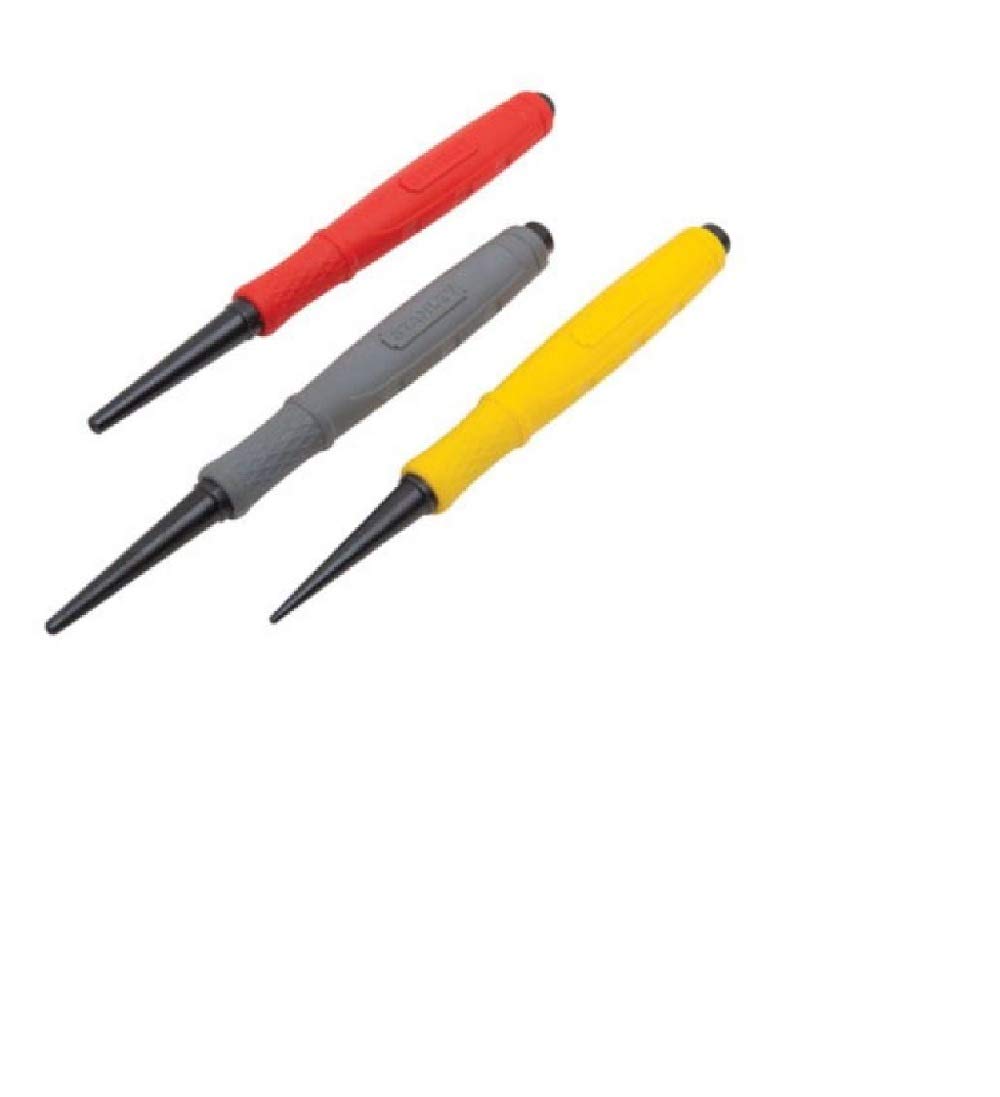 Stanley Hand Tools 58-930 3 Pc Contractor Grade Nail Set