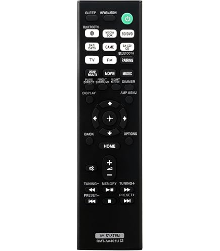 Sony STR-DH590 リモコン付き Amazon.com: RMT-AA401U Replacement Remote Control Applicable for