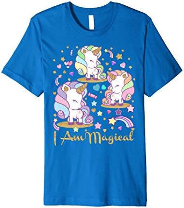 Unicorn Tee I Am Magical Premium T-Shirt By Trika Toyz