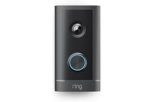 Ring Wired Doorbell Elite (newest model), Native Power over Ethernet, Retinal 4K video, Remote Gate Access, 10x Enhanced Zoom, and Low-Light Sight