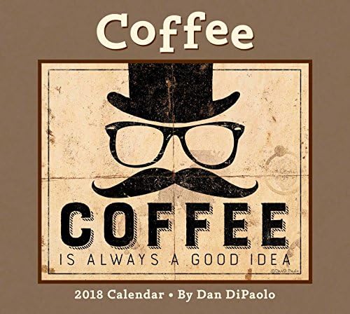 Coffee 2018 Deluxe Wall Calendar