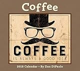Coffee 2018 Deluxe Wall Calendar by
