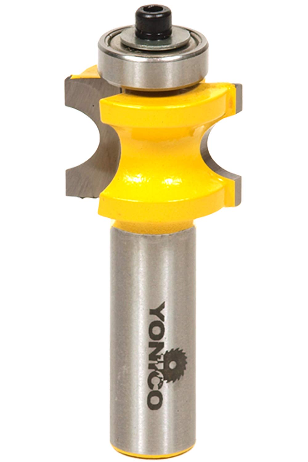 Yonico 13114 - Bullnose Router Bit, Bead Radius: 3/16", Bead Diameter: 3/8" - 1/2" Shank — image 1