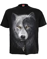 Spiral - Mens - Wolf CHI - T-Shirt Black Plus Size - 3XL