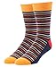 JYinstyle 7 Pack Men's Classic Colorful Cotton Crew Socks Stockings US Size 10-13 Set 3 (set3)