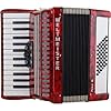 Weltmeister Akkordeon Perle 26/48/II/3 rot