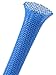 TechFlex PET 0.5 inch sleeving 25ft Neon Blue