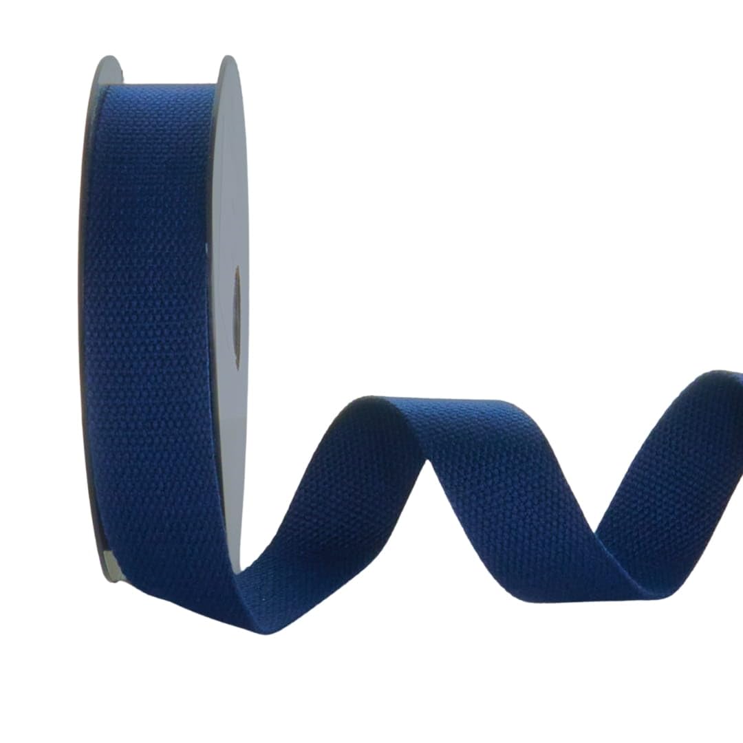 Trimz Cotton Webbing – Dark Navy – 30mm x 5m