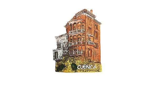 3D Cuenca España Imán de Nevera Casa colgante Estilo Viaje ...