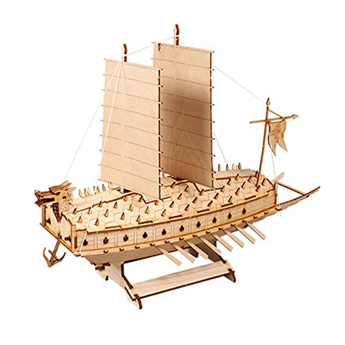 Battleship TURTLE SHIP Model Kits Korean Classic Warship Wood by Young Modeler