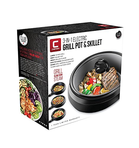 5 Chefman+Electric+Indoor+Skillet+Versatile