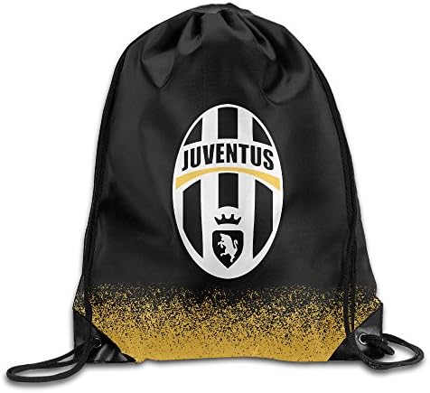 Juventus F.C. Waterproof Nylon Drawstring Bag