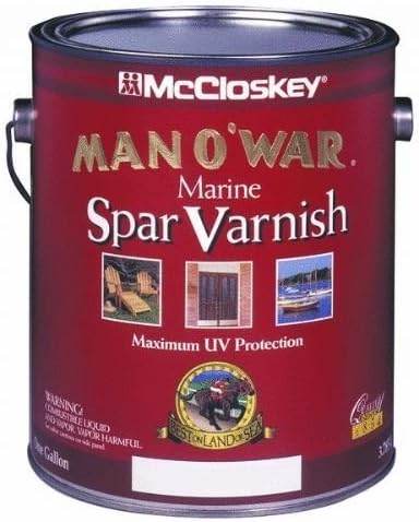 McCloskey/Valspar Spar Varnish - # 7505 Man O' War - 1 Gallon ~ Satin by McCloskey