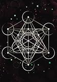 Metatron Cube Sacred Geometry Notebook: 7x10 Inch Ruled Notebook/Journal by Robin Smith