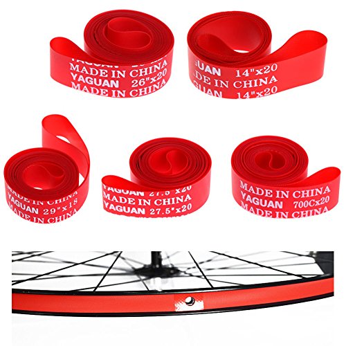 2 Pack PVC Tyre Cushion Anti-Blow out Puncture For Mountain Bike Bicycle Wheel Rim Strip Tape-20