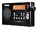Sangean PR-D7 BK AM/FM Digital Rechargeable Portable Radio - Black primary