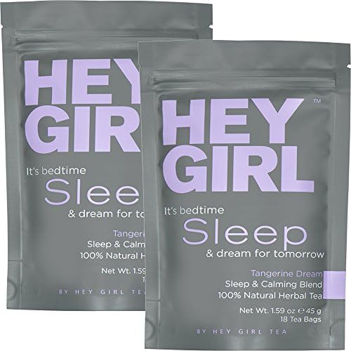 Bedtime Tea (2 PACK) For Stress and Anxiety Relief - Herbal Sleep Aid Remedy To Relax &amp; Get Restful Sleep at Night | with Valerian Root Extract, Chamomile and Lemon Balm