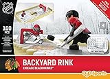 NHL Chicago Blackhawks Backyard Rink Set, Small, Black