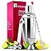 FineDine Expert Cocktail Shaker Home Bar Tool Set Stainless Steel Bar Set with Shaking Tin, Bar Spoon, Double Jigger, 2 Stainless Steel Bottle Pourers, Tapered Spout, and Flat Bottle Opener (6 Piece)