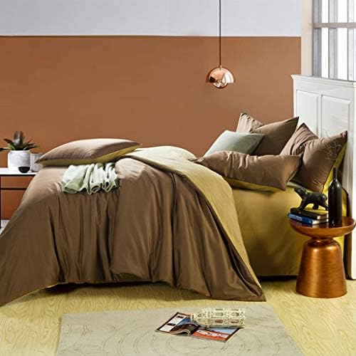 JHLD 4-Piece Duvet Cover, Microfiber Duvet Cover Bed Set, Quality Ultra Silky Soft Premium Bedding Collection-2-220 * 240CM