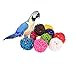 10pcs Rattan Balls Bird Toy DIY Accessories Toy for Parrot Budgie Parakeet Cockatiel Conure Lovebird Finch Macaw African Grey Cockatoo Amazon Cage Part Random Color (5cm/ 1.96”)thumb 4