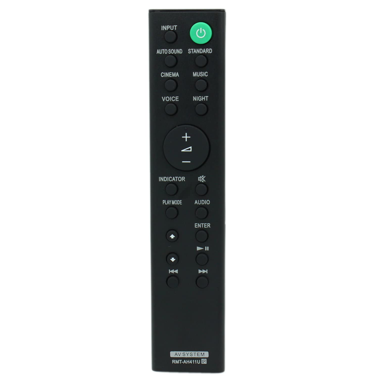 RMT-AH411U Remote Control Replacement for Sony Soundbar HTS100F HT-S100F HTSF150 HT-SF150
