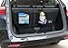 INNX Storage Net for Sedan, SUV, Trucks, No Harm for Your Vehicle Interior with Velcro, 15.7