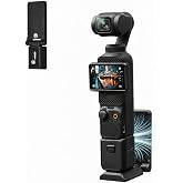 Magnetic Mount Stand Compatible with DJI Osmo Pocket 3/4, Pocket 4 Accessories -180&deg; Adjustable Handle Magnet Suction Holder on Desktop/Vertical Surface, with 1/4 Screw Hole for More Action Cameras
