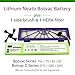 Lithium Neato Replacement Battery for Neato Botvac 70e, 75, 80, 85 and Botvac D75, D80, D85 Series, 7200mAh (Side Brush and HEPA Filter Included) - Botvac Connected Series not Supported
