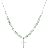 Kenailw Christian Religious Gifts for Women Friend Christians Faith Based Cross Necklace Catholic Godmother Jewelry Birthday Spiritual Inspirational Baptism Christmas Gift