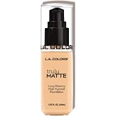 L.A. COLORS Truly Matte Foundation, Porcelain CLM351